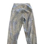 Spiritual Gangster Blue White Palm Leaf Leggings Size XS Photo 3