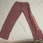 Madhappy Mauve Wide Leg Sweats Photo 0