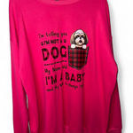 Pink casual sweater top #longsleeve #winter #y2k #depopfinds #woman Size 3X Photo 0