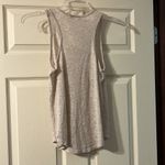 Urban Day Tan Crochet Floral Cropped Tank Top Small Photo 3