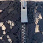 Vince Camuto  BLACK NUDE LACE 3/4 SLEEVE BOATNECK COCKTAIL DRESS 4 Photo 9