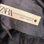 ZARA  Blue Wrap Crinkle Silky Robe Size XS Photo 2