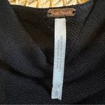 Free People  Paisley Tie Hem Crop Top Sleeveless Womens Large Black Photo 3