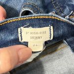 Madewell High Rise Skinny Denim 9" Women’s Size 24 Zip Jeans Blue Denim Pockets Photo 1