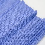 Vintage 70s Lavender Purple Pleated Knit Skirt Size M Photo 6