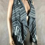 INC INTERNATIONAL CONCEPTS Linen Blend Sweater Vest NWT Medium Black Photo 4