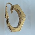 Givenchy  New York Gold Toned Clip On Vintage Earrings Photo 6