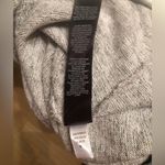 White House | Black Market WHBM Sz L Women’s Silver Shimmer Cold Shoulder Sweater Photo 6