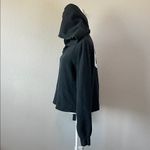 Women's Boxy Cropped Hoodie 84 Graphic Estimated Size Large Gray Photo 4