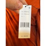NWT Liverpool Terracotta Long Sleeve Side Slit Top Size L Orange Size L Photo 1