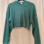 Alo Yoga  Cropped Hoodie Green  Photo 0