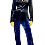 ZARA  crushed velvet stretch bell bottoms Photo 0