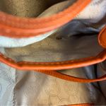 Michael Kors MICHAEL Jet Set Chain Ring Leather Tote in Tangerine Photo 11