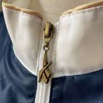 Reebok Vintage 90s Navy Blue Full Zip Vest Streetwear Unisex M Photo 3