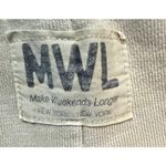 Madewell  MWL Jogger Pants Womens Khaki Drawstring Pockets Athleisure Large EUC Photo 3