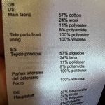 Maje  Belted Jacket Blazer Black Size 2 Collarless Slit Pockets Sash Tie‎ Closure Photo 11