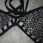 REEF  S Black White Geo Bikini Swim Suit Photo 2