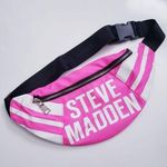 Steve Madden Neon Pink and White Fanny Pack / Belt Bag Photo 0