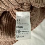 American Eagle Unisex Size S Pink Hoodie Knit Sweater Pocket Casual Lounge Cozy Photo 5