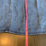 AKS Amy K. Su for Nordstrom Denim Jean Dress Sleeveless Maxi Pockets Medium Blue Photo 9