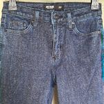 Just Black  Glitter Cropped Skinny Jeans Photo 1