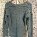 Pink Rose Super Soft  Dusty Blue Sweater Photo 2