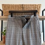 Banana Republic Mid-Rise Sloan Plaid Ankle Woven Career Dress Pant Trouser, 4 Photo 6