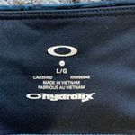 Oakley  Legging Capri Teal O Hydronix Size Large EUC #1981 Photo 2