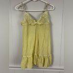 Victoria's Secret Victoria’s Secret Angels Yellow Sheer Babydoll Slip Cami Top Large Coquette Cute Photo 1