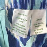 Lilly Pulitzer Blue Lolani 100% Silk Palazzo Pants - Size: 0 Photo 5