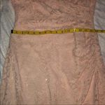 Bill Levkoff women’s lace blush pink bridesmaid gown Photo 4