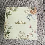 NIB Isabella M Sterling Silver Vermeil Cubic Zirconia Drop Earrings Leverback Gold Photo 4