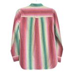 J.Crew Womens Multicolor Striped Button Photo 1