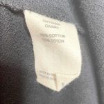 Anthropologie Grey State Puff Sleeve Cotton Terry Sweatshirt Mini Dress Black Size 1 Small Photo 6