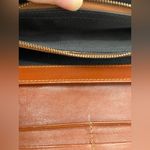 Fendi - Brown/Tan Pequin Coated Canvas and Leather Long Flap Wallet | Authentic Photo 12