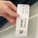 Azazie  Navy Blue Halter Wedding Dress Photo 3