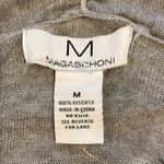 Magaschoni New  gray Cardigan Sweater Long Sleev Tunic open Front. Photo 3