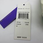 Radio Fiji NEW‎  Corona High Neck bikini top, Medium, floral cream Photo 8