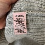 Juicy Couture  grey beaded neck sweater Photo 6