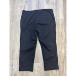 Ralph Lauren Lauren Ralph‎ Lauren Women's Cropped Pants Size 16 Black Cotton Blend Photo 3