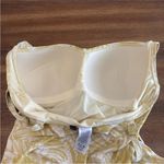 Nip Tuck Women’s 1 Piece Swimsuit Size 8 Venetian Palms Bathing Suit Yellow Photo 6