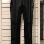 Sheri Bodell Pleather Panel Leggings Black Photo 0