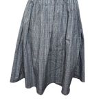 Hill House Athena Nap Dress Women’s Size Small Thai Check Mini Cotton Plaid Gray Photo 8