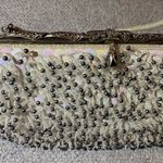 Vintage Beaded Purse #14 Silver Photo 3