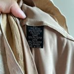 Adrianna Papell  Ruffle Layered Champagne Formal Dress Womens Size 4 V Neck Lined Photo 6