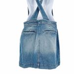 Free People Old School Love Jumper Denim Overalls Jean Dress Photo 7