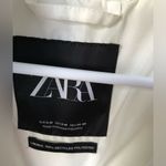 ZARA oversized puffer hoodie vest side pockets full zip up women size S-M Photo 9