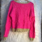 Juicy Couture  Neon Pink Fuzzy Eyelash Sweater Photo 5