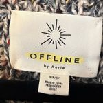 Aerie Offline By Multi Color Marled Knit Quarter Zip Pullover Size Small Photo 6