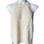 J.Crew High-neck Sweater Tank in Ecru, Sz L Photo 3